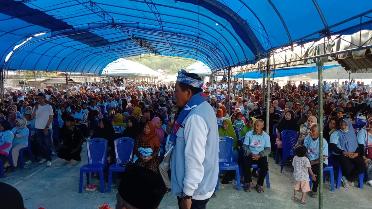 Andi Sumangerukka-Hugua Janji Tuntaskan Persoalan Infrastruktur di Boneatiro Kabupaten Buton